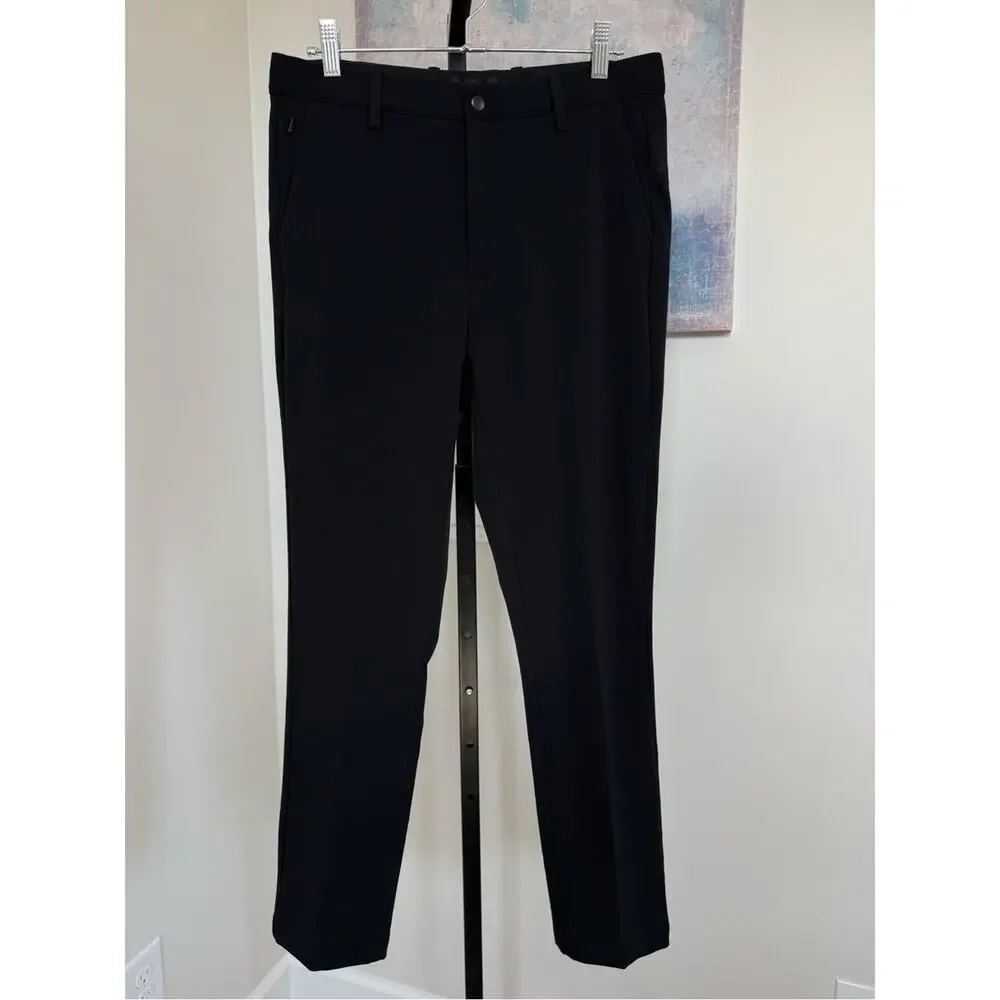 NEW Quince Mens Ultra Stretch 24/7 Smart Chinos Slim Black 30x30 Performance